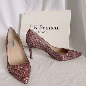 LK Bennett Floret Closed Court Heel